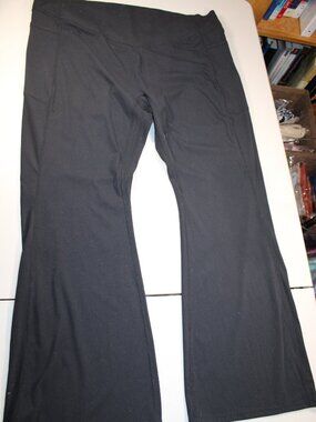 Women's Halara Black High-Waisted Full Length Flare Athletic Legging Pants